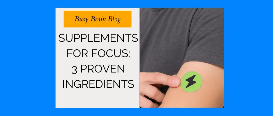 Supplements for Focus: 3 Proven Ingredients for Calm & Clarity - Noggin Boost Australia