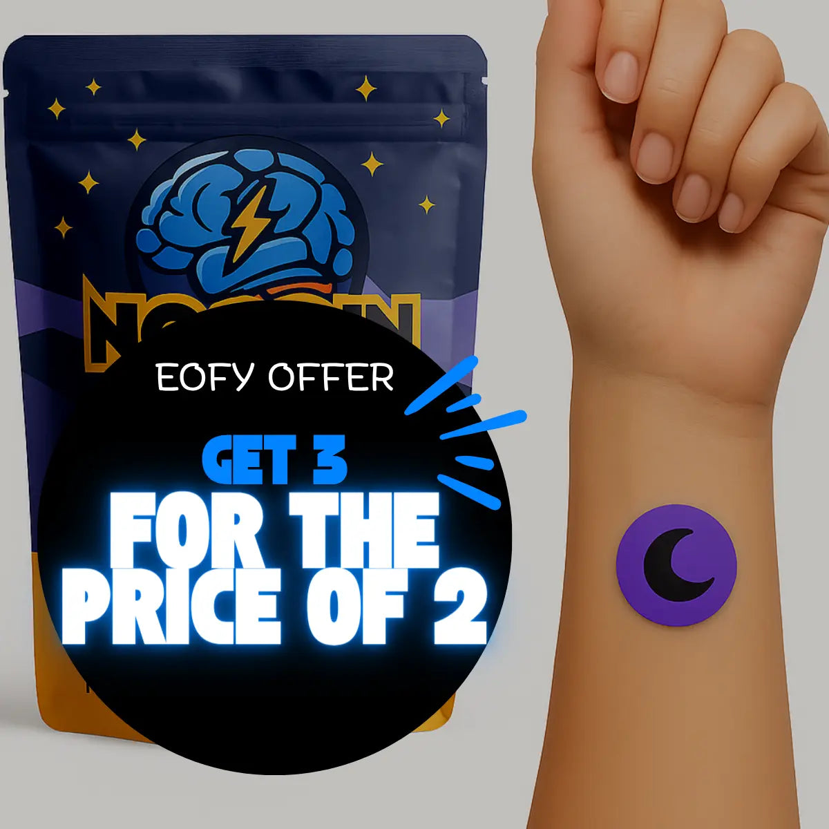 Lights Out - 3 Pack - EOFY- Sleep Vitamin Patch