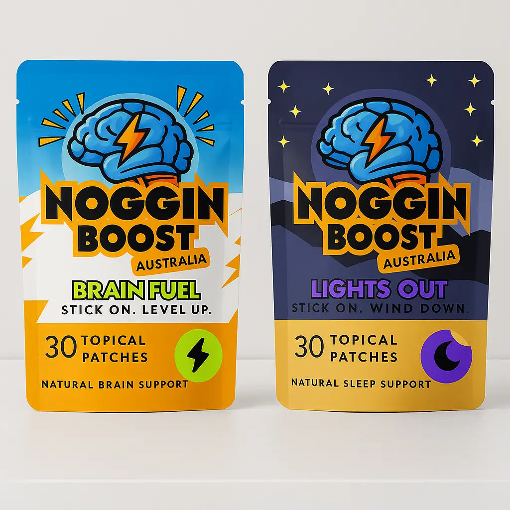 AM to PM Patch Pack – Focus by Day, Rest by Night Noggin Boost Australia