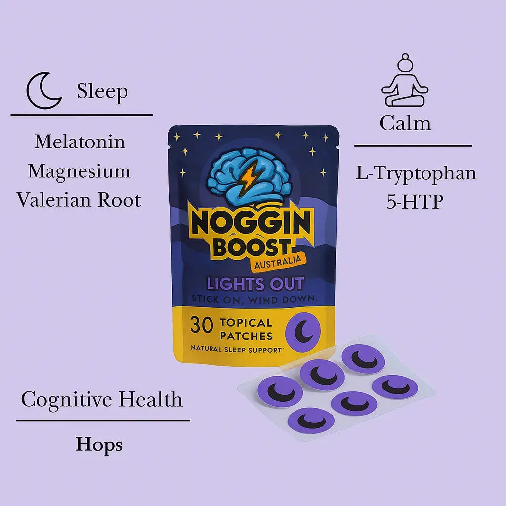 Lights Out - Nighttime Sleep Support Patch Noggin Boost